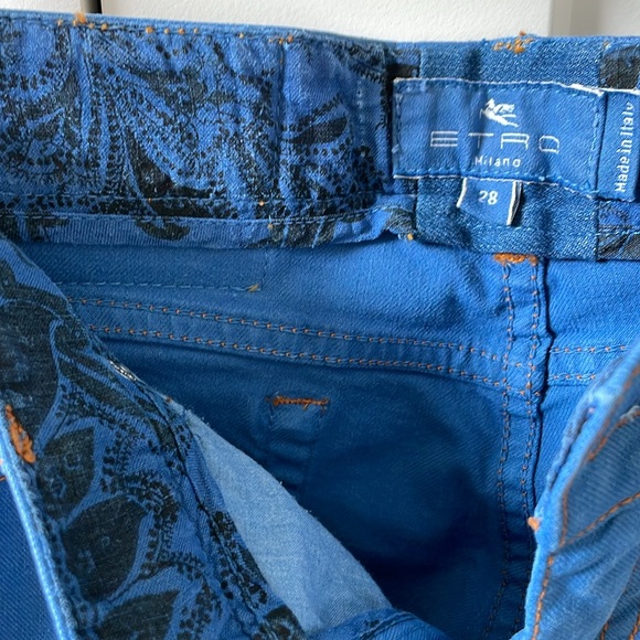 Etro Light Blue Jeans - Picture 9 of 12